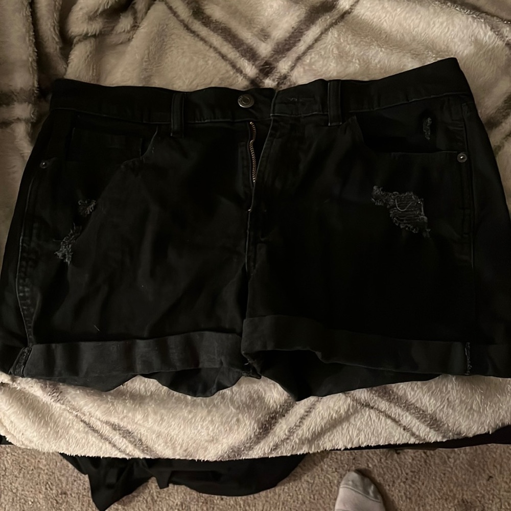 Black shorts